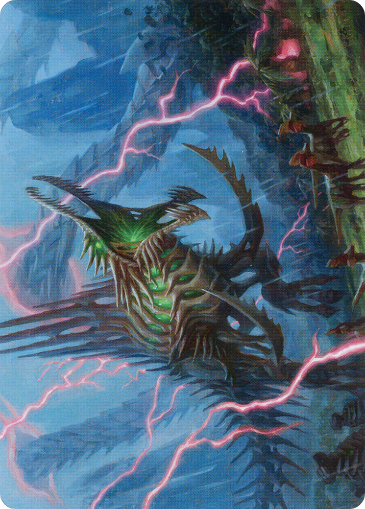 {A} Etali, Primal Sickness Art Card [March of the Machine Art Series][AMOM 032]