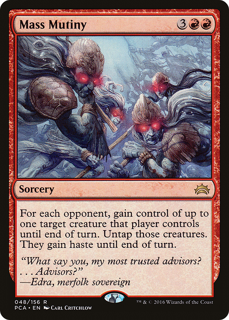 {R} Mass Mutiny [Planechase Anthology][PCA 048] - Misty Mountain Games