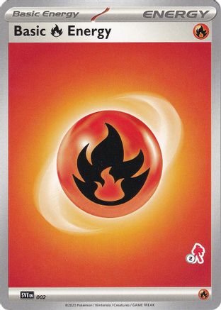 [PKM BE] Basic Fire Energy (002) (Armarouge Stamp #2) [Battle Academy 2024]