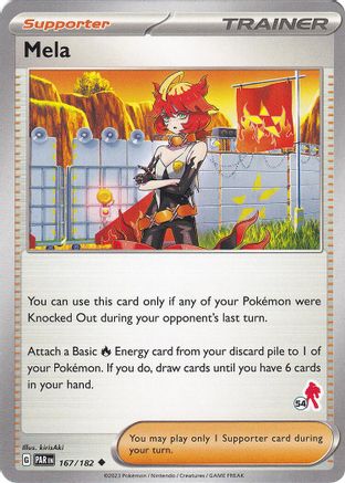 [PKM] Mela (167/182) (Armarouge Stamp #54) [Battle Academy 2024]
