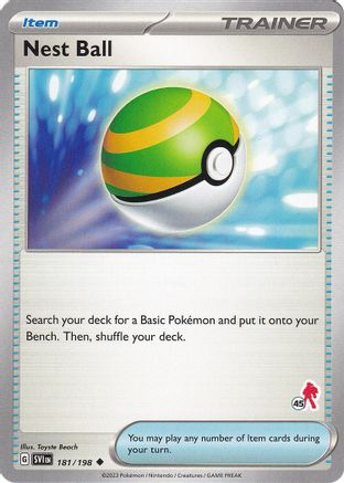 [PKM] Nest Ball (181/198) (Armarouge Stamp #45) [Battle Academy 2024]