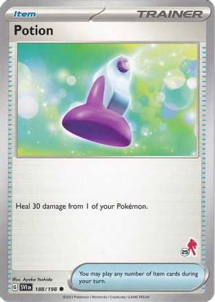 [PKM] Potion (188/198) (Armarouge Stamp #25) [Battle Academy 2024]