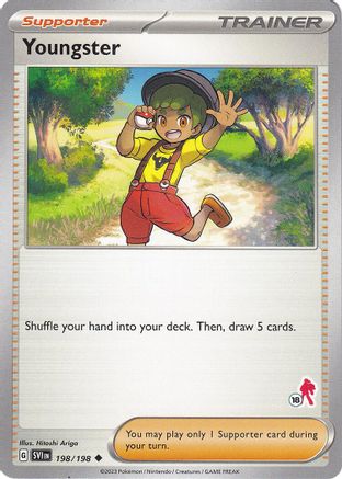 [PKM] Youngster (198/198) (Armarouge Stamp #18) [Battle Academy 2024]