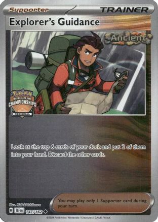 [PKM] Explorer's Guidance (147/162) (2023 Regional Championships) [League & Championship Cards]
