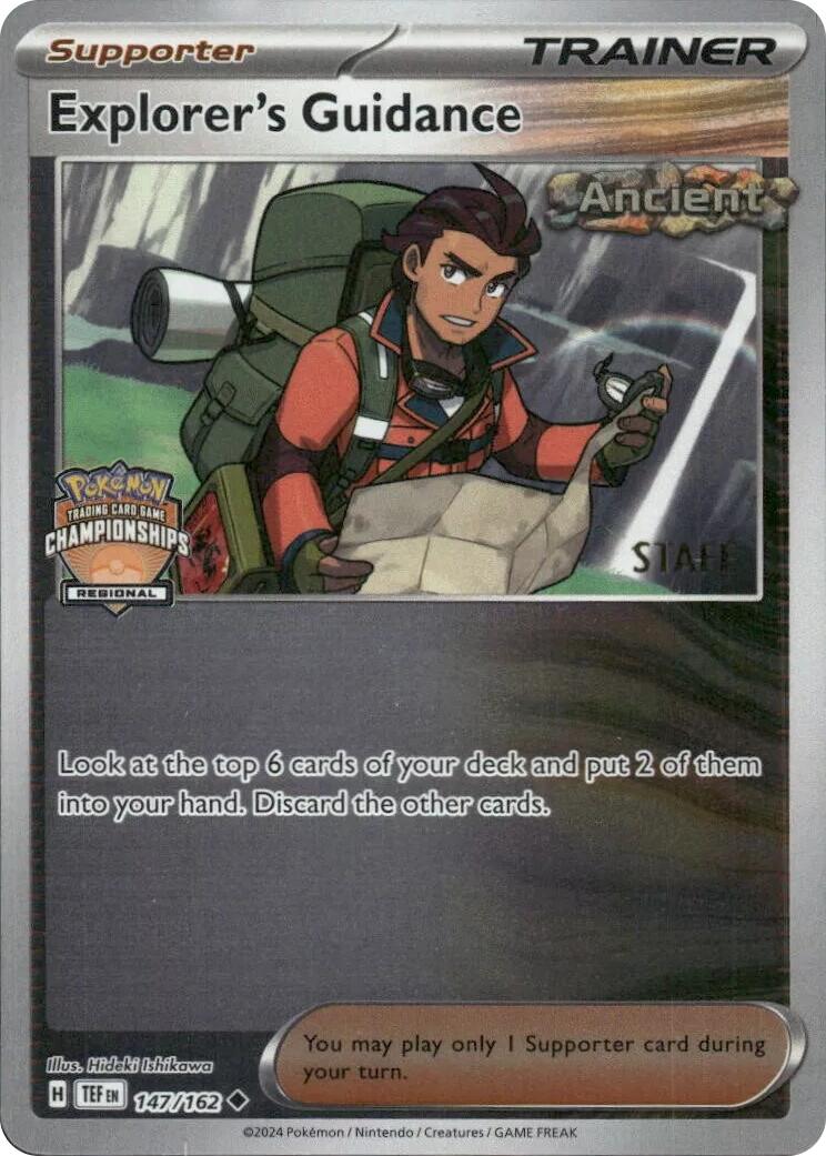 [PKM] Explorer's Guidance (147/162) (2023 Regional Championships Staff) [League & Championship Cards]