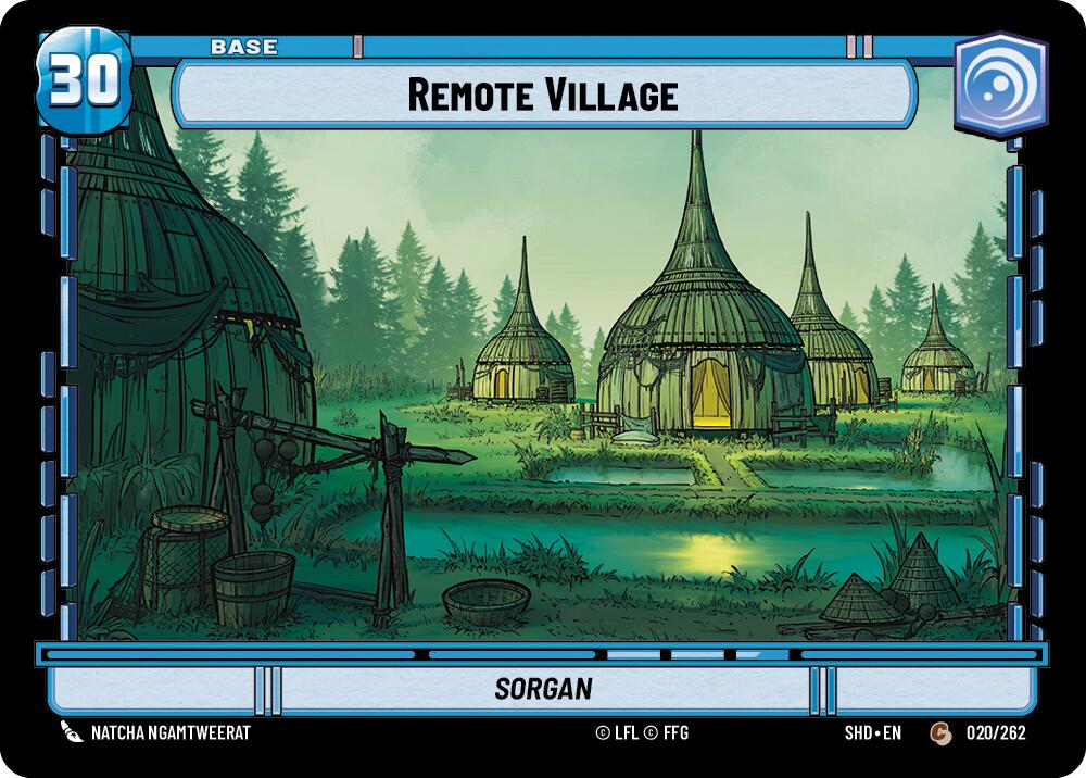 {SW-B}Remote Village // Shield (020 // T02) [Shadows of the Galaxy]