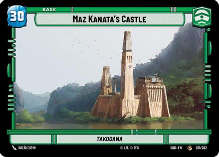 {SW-B}Maz Kanata's Castle // Shield (021 // T02) [Shadows of the Galaxy]