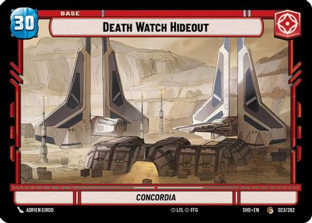{SW-B}Death Watch Hideout // Shield (023 // T02) [Shadows of the Galaxy]