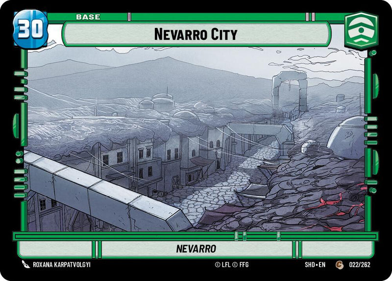 {SW-B}Nevarro City // Shield (022 // T02) [Shadows of the Galaxy]