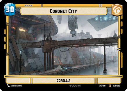 {SW-B}Coronet City // Shield (025 // T02) [Shadows of the Galaxy]