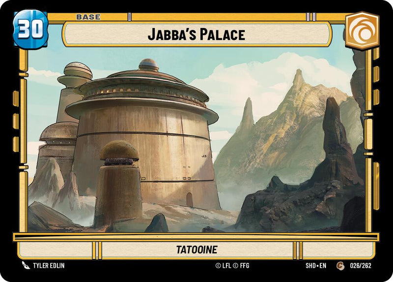 {SW-B}Jabba's Palace // Shield (026 // T02) [Shadows of the Galaxy]