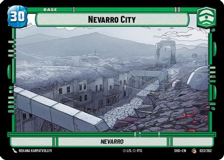 {SW-B}Nevarro City // Experience (022 // T01) [Shadows of the Galaxy]