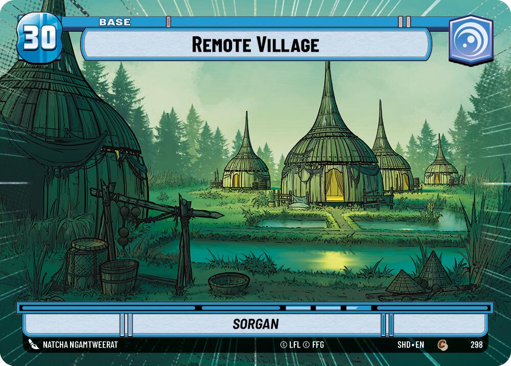 {SW-B}Remote Village // Shield (Hyperspace) (298 // T04) [Shadows of the Galaxy]