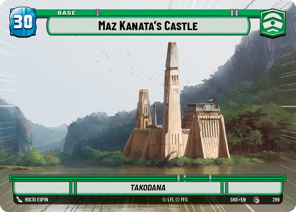 {SW-B}Maz Kanata's Castle // Shield (Hyperspace) (299 // T04) [Shadows of the Galaxy]
