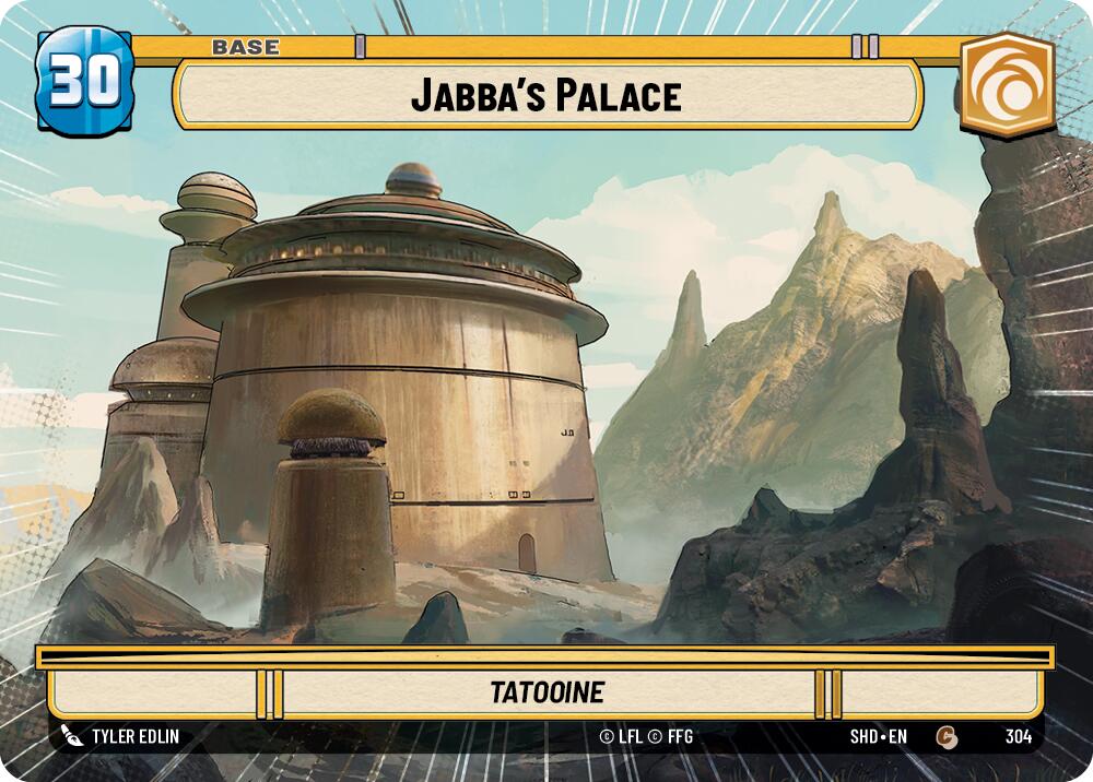 {SW-B}Jabba's Palace // Shield (Hyperspace) (304 // T04) [Shadows of the Galaxy]