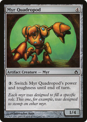 {C} Myr Quadropod [Fifth Dawn][5DN 138]