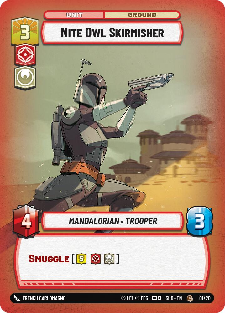 {SW-C}Nite Owl Skirmisher (01/20) [Shadows of the Galaxy Weekly Play Promo]