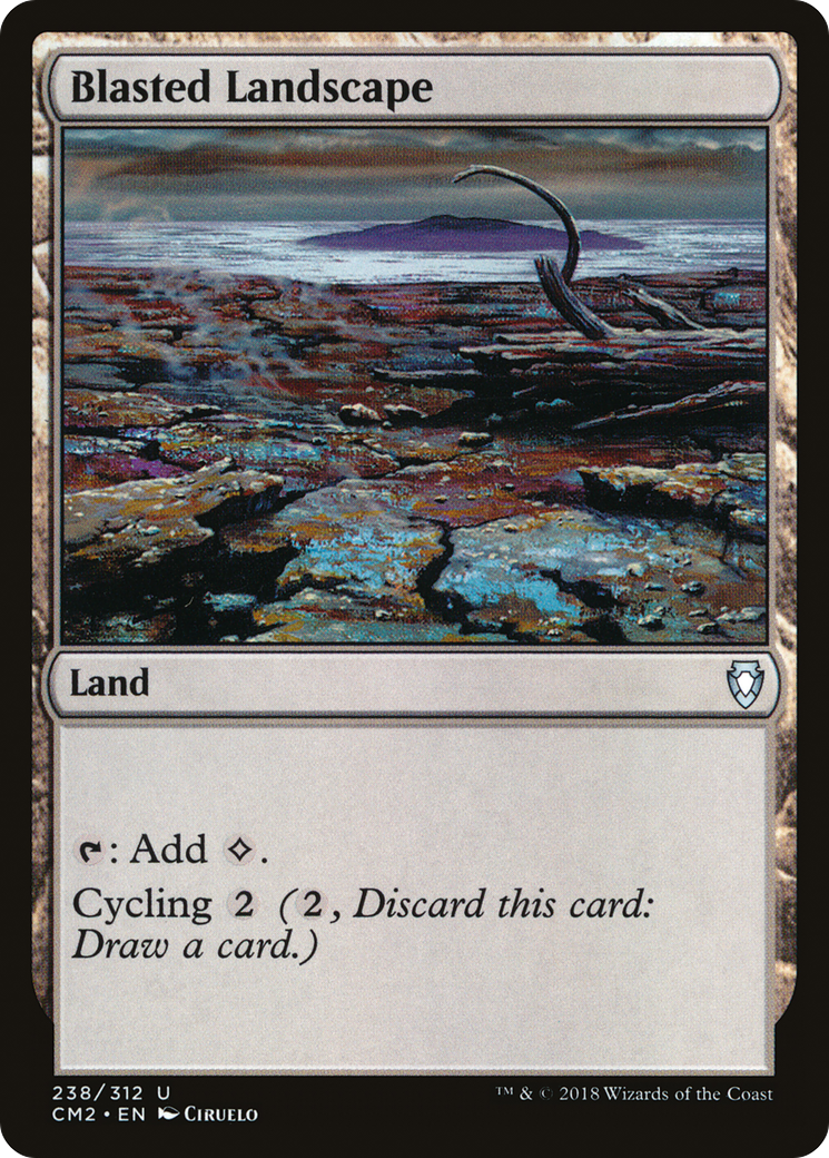 {C} Blasted Landscape [Commander Anthology Volume II][CM2 238]