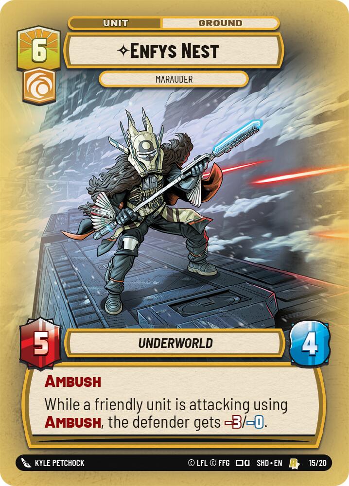 {SW-C}Enfys Nest - Marauder (15/20) [Shadows of the Galaxy Weekly Play Promo]