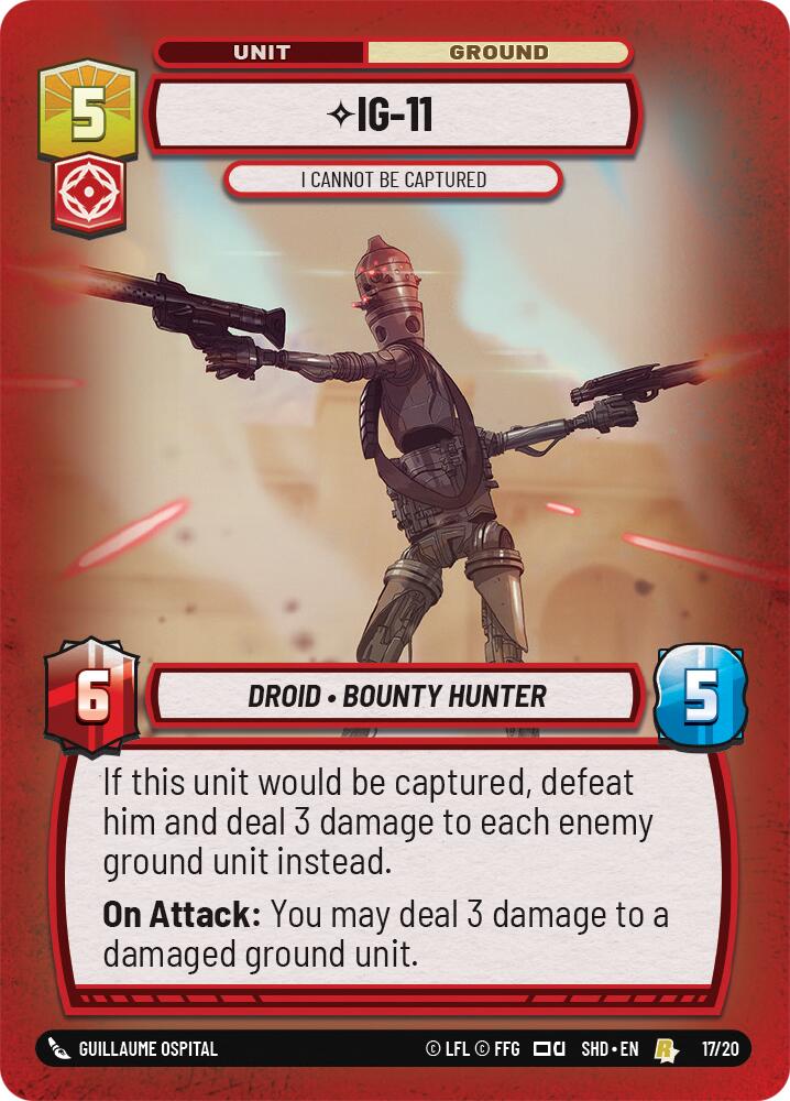 {SW-C}IG-11 - I Cannot Be Captured (17/20) [Shadows of the Galaxy Weekly Play Promo]