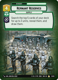 {SW-C}Remnant Reserves (19/20) [Shadows of the Galaxy Weekly Play Promo]