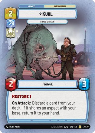 {SW-C}Kuiil - I Have Spoken (20/20) [Shadows of the Galaxy Weekly Play Promo]