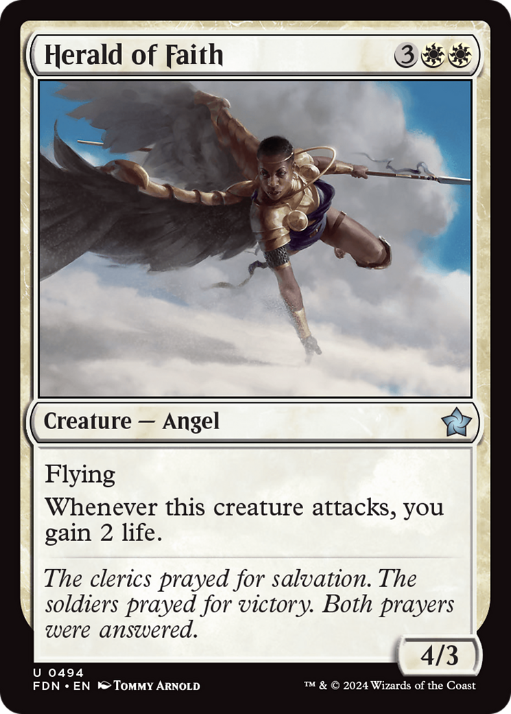 {@C} Herald of Faith [Foundations][FDN 494]