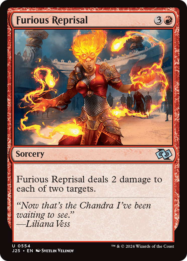 {C} Furious Reprisal [Foundations Jumpstart][J25 554]