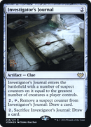 {R} Investigator's Journal [Innistrad: Crimson Vow Prerelease Promos][PR VOW 258]