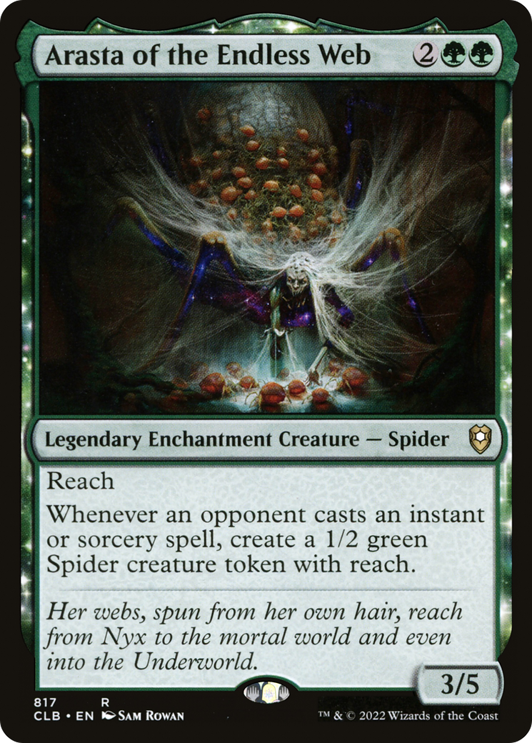 {R} Arasta of the Endless Web [Commander Legends: Battle for Baldur's Gate][CLB 817]