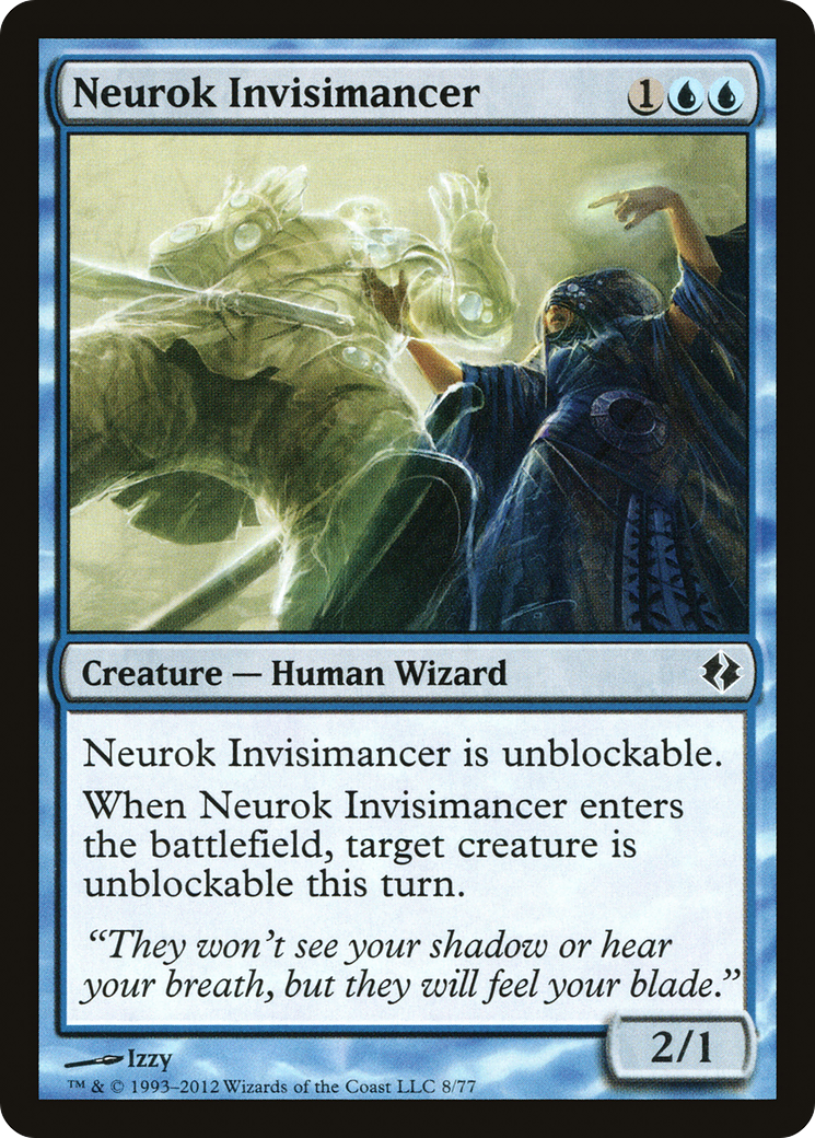 {C} Neurok Invisimancer [Duel Decks: Venser vs. Koth][DDI 008]