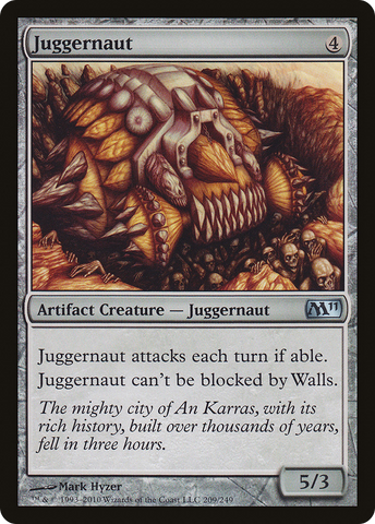 {C} Juggernaut [Magic 2011][M11 209]