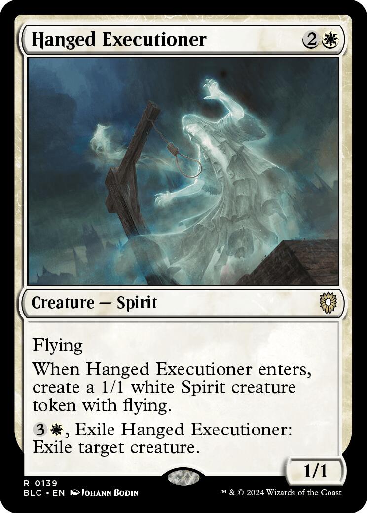 {R} Hanged Executioner [Bloomburrow Commander][BLC 139]