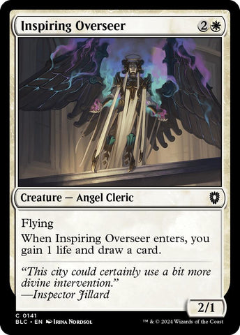 {C} Inspiring Overseer [Bloomburrow Commander][BLC 141]