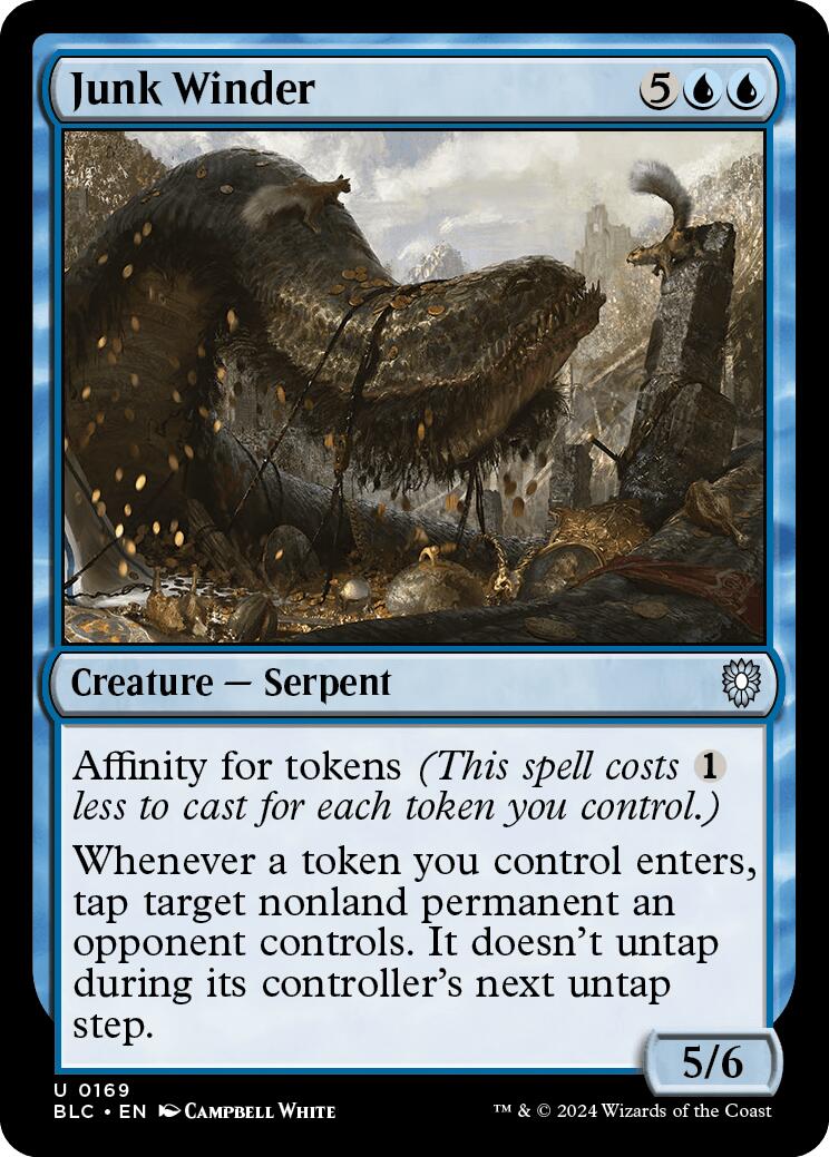 {C} Junk Winder [Bloomburrow Commander][BLC 169]