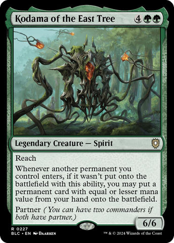 {R} Kodama of the East Tree [Bloomburrow Commander][BLC 227]