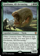 {R} Grothama, All-Devouring [Bloomburrow Commander][BLC 224]