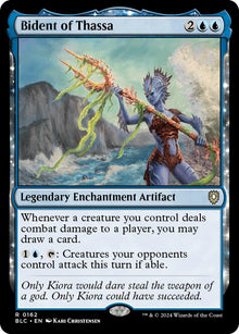 {R} Bident of Thassa [Bloomburrow Commander][BLC 162]