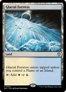 {R} Glacial Fortress [Bloomburrow Commander][BLC 307]