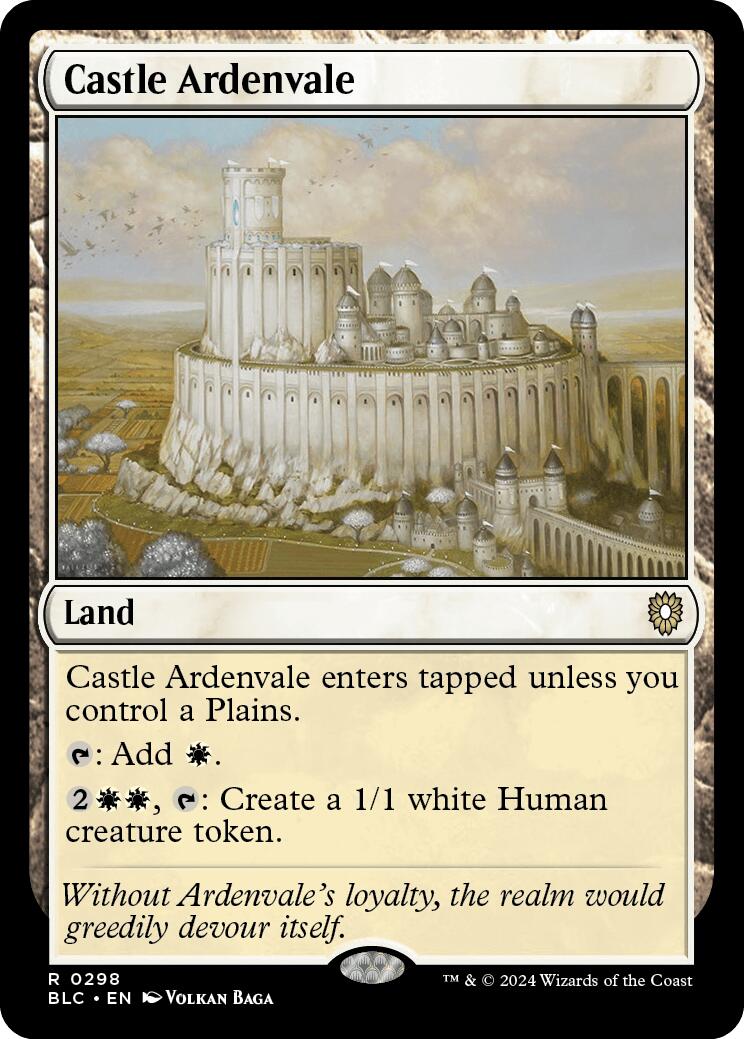 {R} Castle Ardenvale [Bloomburrow Commander][BLC 298]