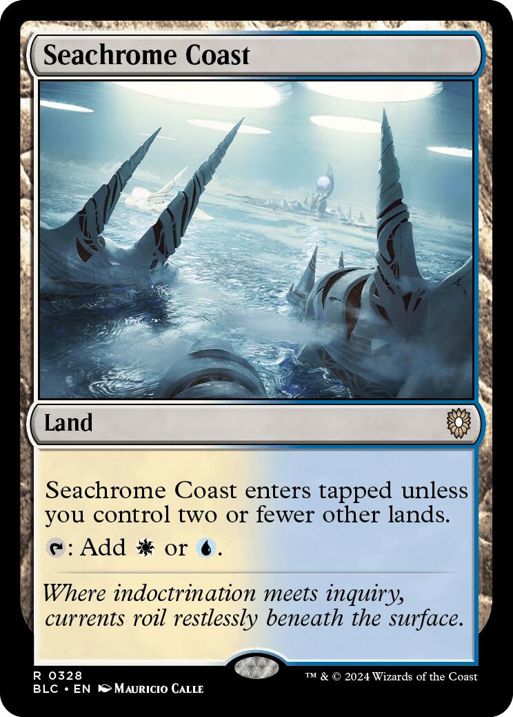 {R} Seachrome Coast [Bloomburrow Commander][BLC 328]