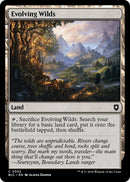 {C} Evolving Wilds [Bloomburrow Commander][BLC 302]
