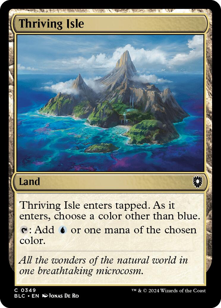 {C} Thriving Isle [Bloomburrow Commander][BLC 349]