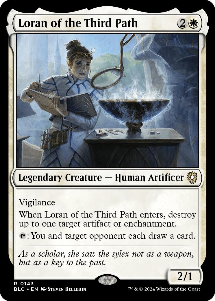 {R} Loran of the Third Path [Bloomburrow Commander][BLC 143]