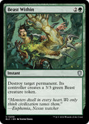 {C} Beast Within [Bloomburrow Commander][BLC 206]