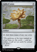 {R} Gilded Lotus [Bloomburrow Commander][BLC 271]