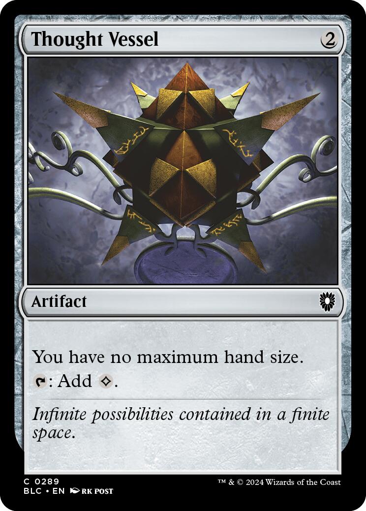 {C} Thought Vessel [Bloomburrow Commander][BLC 289]