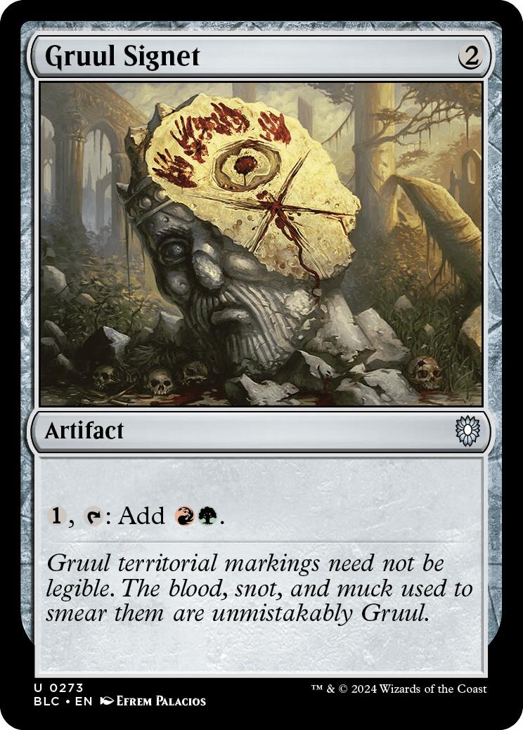 {C} Gruul Signet [Bloomburrow Commander][BLC 273]