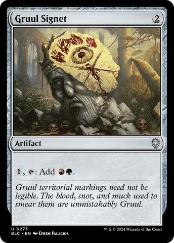 {C} Gruul Signet [Bloomburrow Commander][BLC 273]