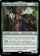 {R} Jolrael, Mwonvuli Recluse [Bloomburrow Commander][BLC 225]
